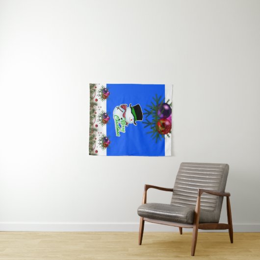 Tapisseries Snowman (En situation (horizontale))