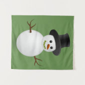 Tapisseries Snowman (Devant (Horizontal))