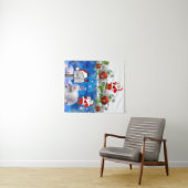 Tapisseries Snowman (En situation (horizontale))