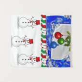 Tapisseries Snowman (Devant (Horizontal))