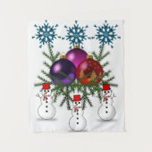 Tapisseries Snowman (Devant)