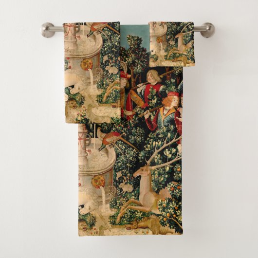 Tapisseries Unicorne Trouvé Légende Mythique (En situation)