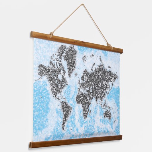 Tapisseries World Map (Angulaire)