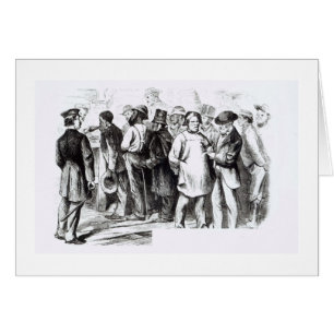 Tapissez les Baggers, 1860s en retard (gravure)