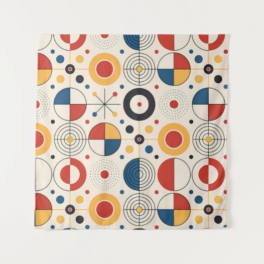 Tapiz diseño geométrico wandkleed (Voorkant)