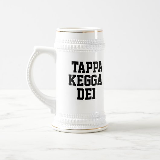 TAPPA KEGGA DEI stein (keramiek) Bierpul (Links)