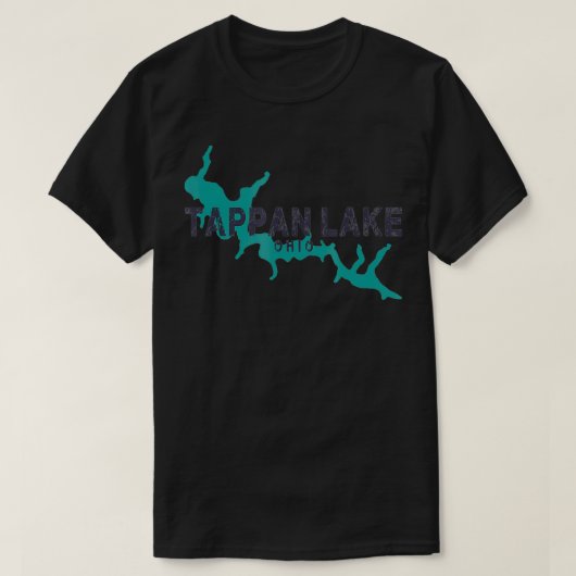 Tappan Lake Ohio T-shirt (Design voorkant)