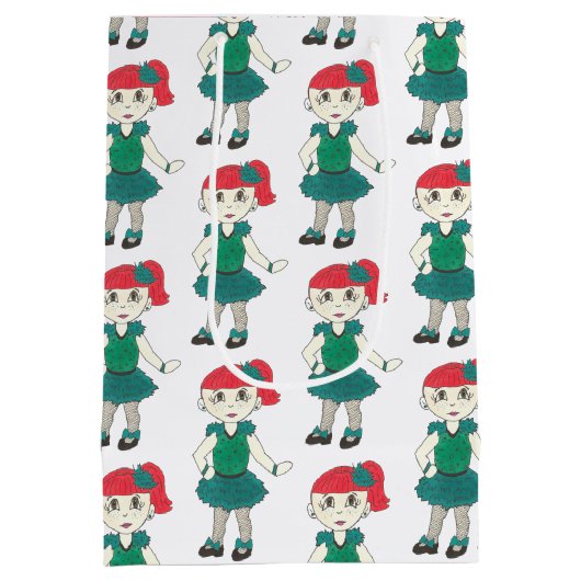 Tapper Tap Danser Docent Overweging Medium Cadeauzakje (Achterkant)