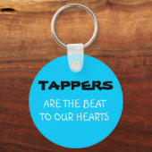 TAPPERS, ZIJN HET BEAT VOOR ONZE HARTEN SLEUTELHANGER (Voorkant)