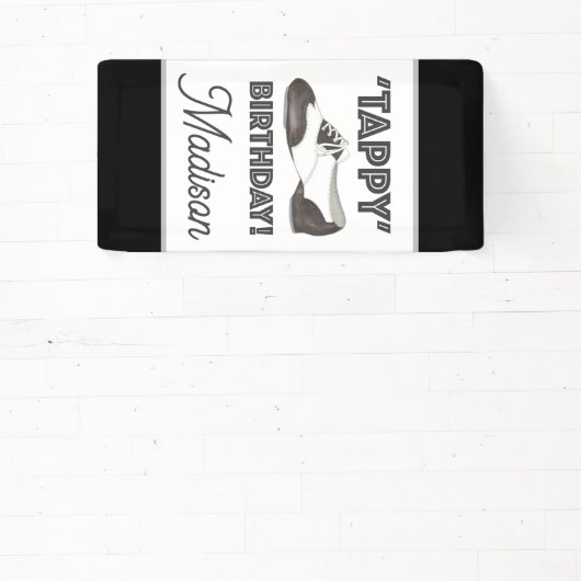 'Tappy' Happy Birthday Bday Tap Dance Shoe Party Spandoek (Insitu)