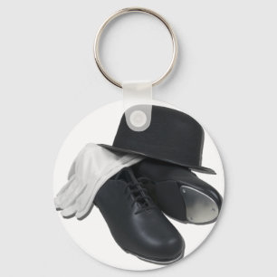 TapShoesBowlerGhandschoenen012511 Sleutelhanger