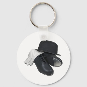 TapShoesBowlerGhandschoenen012511 Sleutelhanger