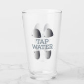 Tapwaterglas Glas (Achterkant)