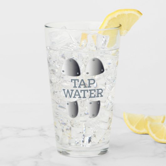 Tapwaterglas Glas (Achterkant ijs)