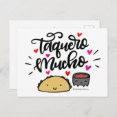 Taquero Mucho Briefkaart (Voorkant / Achterkant)