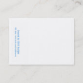 Taquila Sunrise Visitekaartje (Achterkant)