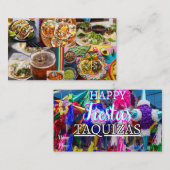 Taquizas Cartes de visite, Tacos Cartes de visite (Devant / Derrière)