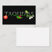 Taquizas Visitekaartje (Voorkant / Achterkant)