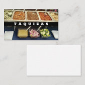 Taquizas Visitekaartje (Voorkant / Achterkant)