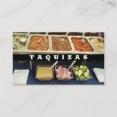Taquizas Visitekaartje (Voorkant)