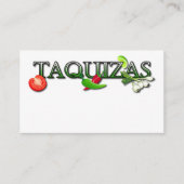 taquizas-visitekaartje visitekaartje (Voorkant)