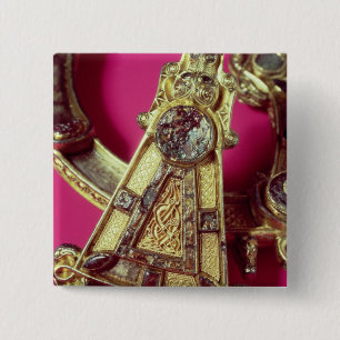 Tara Brooch Vierkante Button 5,1 Cm