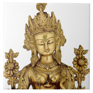 Tara Buddha Buddhist Goddess Yoga Tibet Vrede Tegeltje