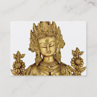 Tara Buddha Buddhist Goddess Yoga Tibet Vrede Visitekaartje