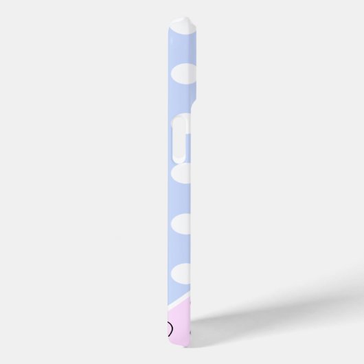 Tara - Naam Sjabloon - Lichtblauw en pastelroze Case-Mate iPhone Case (Achterkant / Rechts)