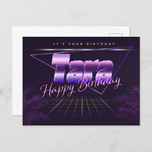 Tara Nom Prénom Date d'anniversaire de la carte po