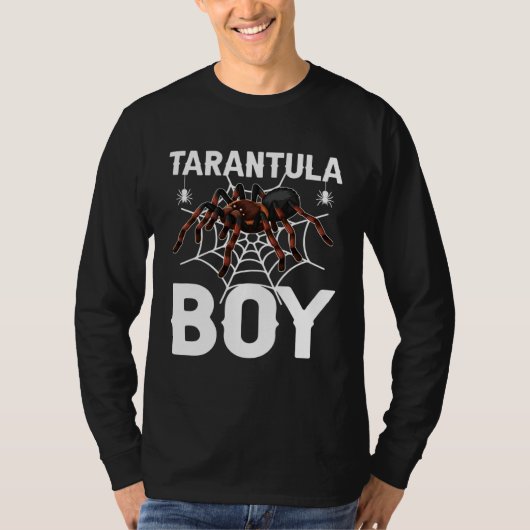 Tarantula Boy Tarantula Owner Tarantula T-shirt (Voorkant)