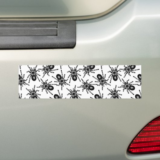 Tarantula Bumpersticker (Op auto)