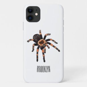 Tarantula cartoon illustratie iPhone 11 hoesje