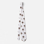 Tarantula cartoon illustratie stropdas (Achterkant)