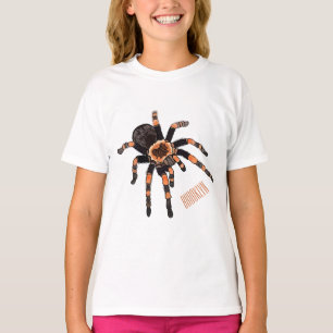 Tarantula cartoon illustratie t-shirt