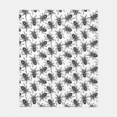 Tarantula Fleece Deken (Voorkant)