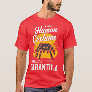 Tarantula Human Costume Halloween Tarantula Premiu T-shirt