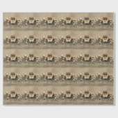 Tarantula Jumping Bird Spider geweldige accessoire Cadeaupapier (Vlak)