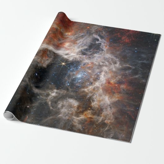 Tarantula Nebula Cadeaupapier (Uitgerold)