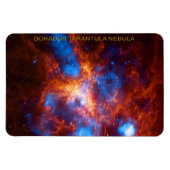 Tarantula Nebula Galaxy Brown Blue Magneet (Horizontaal)
