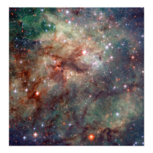 Tarantula Nebula Hubble Space Foto Afdruk