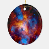 Tarantula Nebula Keramisch Ornament (Links)