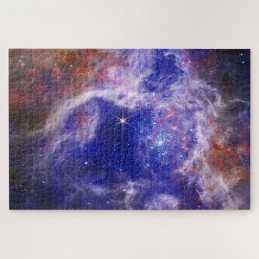 Tarantula Nebula | Röntgenfoto's en infrarood | Ru Legpuzzel (Horizontaal)