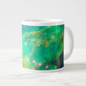 Tarantula Nebula Star Cluster Galaxy Afbeelding Extra Grote Beker (Voorkant rechts)