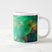 Tarantula Nebula Star Cluster Galaxy Afbeelding Extra Grote Beker (Rechts)