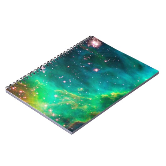 Tarantula Nebula Star Cluster Galaxy Afbeelding Notitieboek (Linkerzijde)