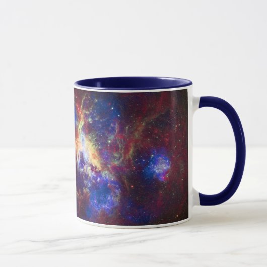 Tarantula Nebula Star Forming Gas Cloud Sculpture Mok (Rechts)
