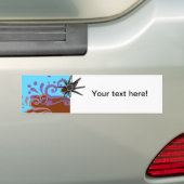 Tarantula op aanpasbare autobumperstickers bumpersticker (Op auto)