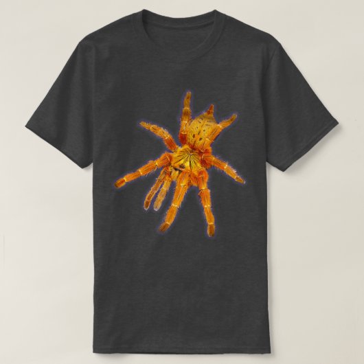 Tarantula Orange Baboon  T-shirt (Design voorkant)
