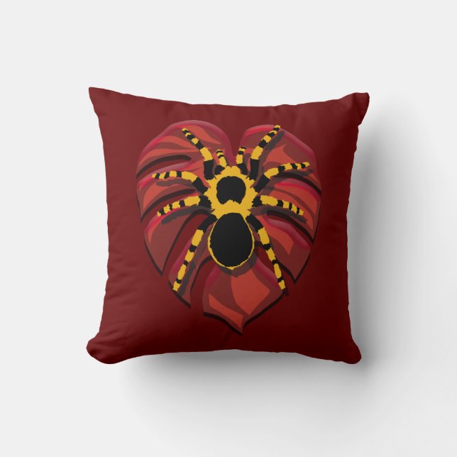 Tarantula Spider Kussen (Voorkant)